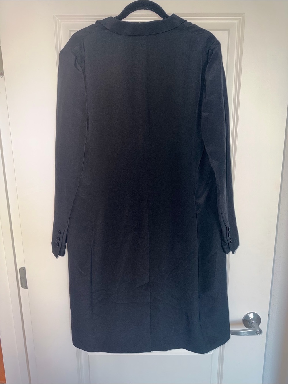 Escada Women’s Long Black Blazer Jacket Size EU 42 - Picture 4 of 7